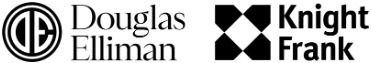 Douglas Elliman Knight Frank Real Estate Brokerage Logo